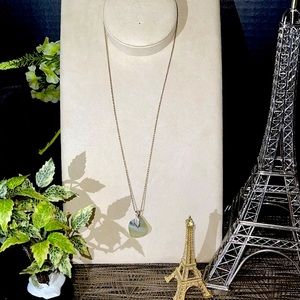 925 Italy women’s necklace with stone pendant